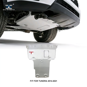 Kit carrosserie populaire à fixer par boulons, plaque de protection inférieure rouge/argent/noir 6,0 mm, plaque de protection lisse pour route, protection anti-pierres pour Tundra 14-21 - Product Image 1