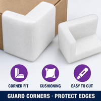 Plaque de mousse EPE rigide pour emballage, résistante à l'humidité, absorbant les chocs, coussin de protection pour meubles, emballage express, protection cadeau