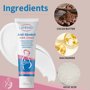 Crème corporelle naturelle optimale pour femmes enceintes, hydratante, lissante, anti-vergetures et anti-cicatrices - Product Image 2
