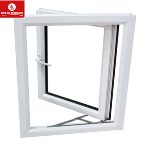 Fenêtres et portes à battant en PVC/UPVC à <span class=keywords><strong>double</strong></span> <span class=keywords><strong>vitrage</strong></span> de couleur <span class=keywords><strong>bois</strong></span> avec inserts en plastique Ouvertures de qualité - Product Image 5