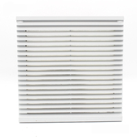 Grille de ventilation de l'écran filtrant à l'issue du cabinet FK6625.300 255*255mm IP54 Volet de ventilateur