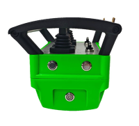 Télécommande de grue à quatre joysticks sans fil, portée 500m, étanche IP68, construction métallique, vente directe usine