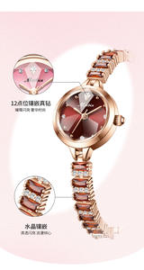 Fashionable Women's <b>Wristwatches</b> with Water Resistant Quartz Movement in a Luxury Jewelry Collection - Product Image 6