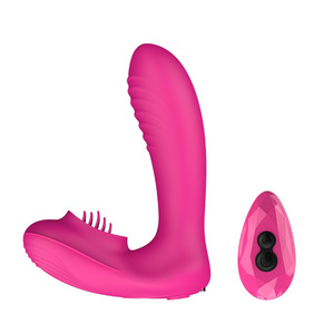 Dispositivo di Autodifesa Femminile 2022 Top Seller, Inseribile nel Corpo, Giocattolo Sessuale Indossabile per Esterni, Rosa/Viola, in Silicone e ABS - Product Image 1