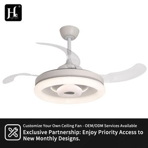 Ventilador de Techo Invisible Moderno con Luz y Control Remoto, de 42 Pulgadas, con Motor de Cobre Puro, Decorativo para Sala de Estar - Product Image 6