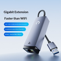 Kartu Jaringan Gigabit Ethernet USB3.0 Buatan Khusus untuk Desktop, Laptop, Tablet & Ponsel - Hub USB Kabel Eksternal Tersedia
