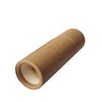 Noir Brun Blanc Vide Cosmétique Blush Push Up Déodorant Papier Tube Conteneur 0.3 Oz Carton Rouge À Lèvres Papier Tube Pour Baume À Lèvres