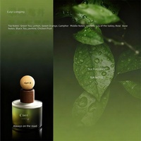 Diffuseur de parfum pour voiture à longue durée de vie avec bouchon en bois, senteurs variées : floral, fruité, thé, boisé, fougère