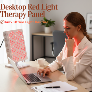 Panneau de luminothérapie rouge GLPE à 7 longueurs d'onde avec logo personnalisé, 0,0uT EMF, panneau de lumière rouge NIR de bureau 630-1060nm pour clinique professionnelle - Product Image 6