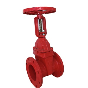 Vanne à opercule à joint creux Groove Fire Rising |   Bride en fonte ductile résiliente PN16/PN25 pour système de protection <span class=keywords><strong>incendie</strong></span> - Product Image 1