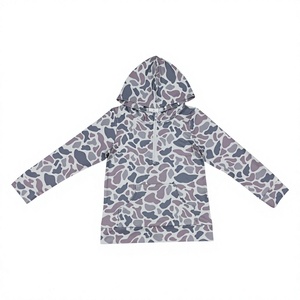 เสื้อฮู้ดลายพรางสำหรับเด็ก ปรับแต่งได้ แขนยาว มีกระเป๋า ซิป ปิดแบบสวมใส่สบาย สำหรับเด็กผู้ชาย ใส่ได้ในฤดูใบไม้ร่วง - Product Image 6