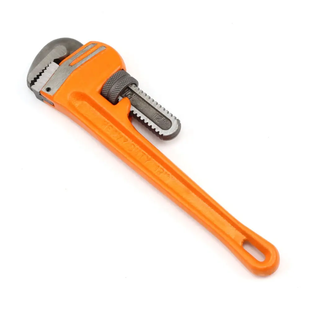 Cheap American type heavy duty pipe wrench spanner with competitive low price