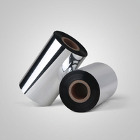 Cinta de Transferencia Térmica de Resina Negra de 110 mm x 300 m para Impresora, Precio de Fábrica