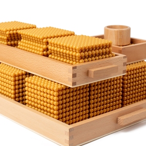 Montessori Chất Liệu Thiết Lập Bằng Gỗ <span class=keywords><strong>Math</strong></span> Ngân Hàng Hội Đồng Quản Trị Trò Chơi Giáo Dục Dạy Học Toán Học Học Đồ Chơi Cho Bé Trai Cô Gái - Product Image 3