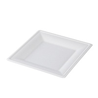Contenants alimentaires carrés jetables en gros, bols à riz, assiettes biodégradables en pulpe de canne à sucre, bols à soupe, contenants pour salades et fruits