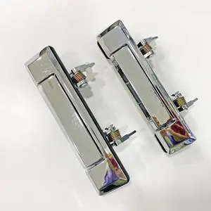 Remplacement de poignée de porte extérieure extérieure noire/chromée L/R pour Toyota <span class=keywords><strong>Land</strong></span> <span class=keywords><strong>Cruiser</strong></span> série 70 FJ70 FJ60 <span class=keywords><strong>HZJ73</strong></span> HZJ75 HZJ79 HZJ78 - Product Image 4