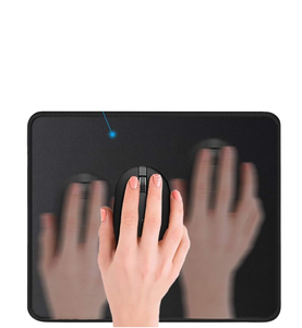 Mauspad mit genähter Kante Premium-strukturierte rutsch feste Gummi basis Maus matte - Product Image 5