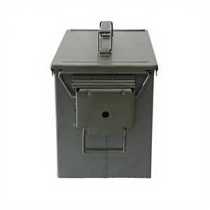 USA Boîtes de <span class=keywords><strong>munitions</strong></span> en surplus Boîte de rangement de <span class=keywords><strong>munitions</strong></span> Conteneur Bullet Metal <span class=keywords><strong>Munitions</strong></span> <span class=keywords><strong>Munitions</strong></span> Boîtes de <span class=keywords><strong>munitions</strong></span> - Product Image 2