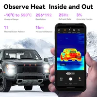 Téléphone robuste IIIF150 Raptor 12 Go + 256 Go avec imagerie thermique, appareil photo 108 MP, CDMA, processeur Déca-Core, ultra-fin, Android 13, batterie 10000 mAh