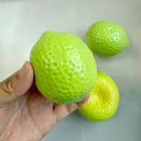 Jouet à presser DIY en forme de pain d'ananas croustillant, bloc sonore, sans rebond, bruyant, simulation alimentaire