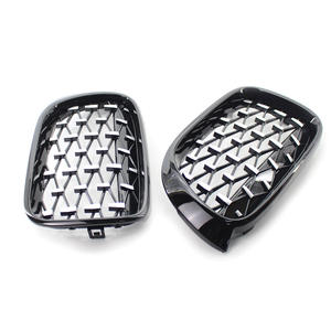 Rejilla de entrada de aire del parachoques delantero para BMW X3 X4 F25 F26, piezas de modificación de malla, plástico ABS, 2014-2016 - Product Image 4