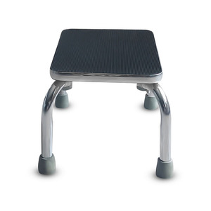 Mobilier de l'hôpital OEM JT-CH0012D plus épais en acier inoxydable surface en caoutchouc monocouche salle de bain repose-pieds <span class=keywords><strong>tabouret</strong></span> pour handicapés - Product Image 3