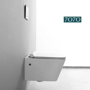 Siège de <span class=keywords><strong>toilette</strong></span> mural <span class=keywords><strong>suspendu</strong></span>, <span class=keywords><strong>toilette</strong></span> douce, suspension murale, sans bords - Product Image 3