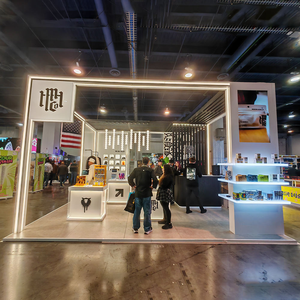 Stand de salon professionnel sur mesure, nouveau design, 20x20 pieds, pour événements aux États-Unis, Champs Show, montage facile, stand d'exposition haut de gamme sur mesure - Product Image 3