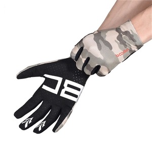 Guantes Funcionales para Exteriores, Color Verde Militar, Camuflaje, Dedos Largos, Guantes de Ciclismo Unisex para Adultos - Product Image 3