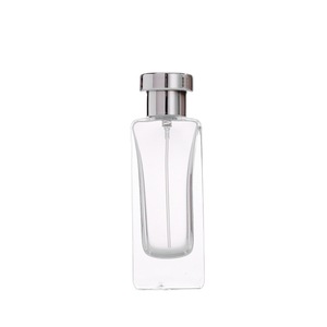 Botella de perfume de vidrio de 80 ml, diseño de bambú de alta gama, pulverizador a presión, botella transparente vintage. - Product Image 4