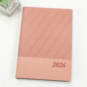 Agenda Personalizada A5 de Piel Sintética con Tapa Dura para Oficina Planificador Diario 2026 en Inglés y Español de <span class=keywords><strong>365</strong></span> Días - Product Image 3