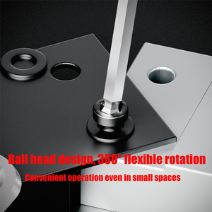 9pcs chuyên nghiệp dụng cụ cầm tay thiết lập L hình dạng Hex bóng đầu allen key Wrench <span class=keywords><strong>Set</strong></span> - Product Image 5