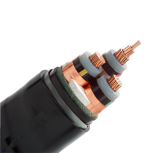 12.7 / 22kV Copper PVC PUR XLPE Insulated Sheath Insulated Medium Voltage Power Cable