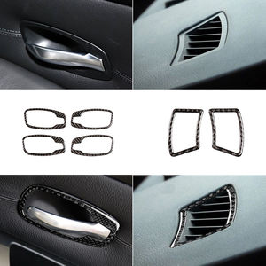 Accesorios Interiores de Fibra de Carbono Suave para BMW Serie 5 E60 E61 de <span class=keywords><strong>2004</strong></span> a 2010, Kits de Adhesivos para la Consola Central Interior del BMW E60 - Product Image 6