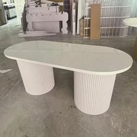 Modernes neues Design Hochzeits torte Display PVC Ripple Sockel Acryl Esstisch Bankett Tisch