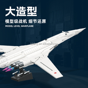 Jie Star Jj9226 2025 Nuevo Escuadrón de Bombarderos Estratégicos Tu-160, Rompecabezas de Juguete Modelo para Niños, 3470 Piezas, Juego de Bloques de Construcción - Product Image 5