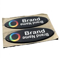 Fabricantes de Insignias 3D para Autos con Gel de Poliuretano Transparente Personalizado, Etiquetas de Resina sobre Vinilo, Calcomanías con Relieve de PU, Pegatinas Epoxi