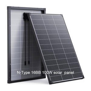 แผงโซลาร์เซลล์ชนิดโมโนเซลล์ N-Type คุณภาพดีที่สุด 18V ขนาด 10W 20W 30W 50W 100W โมดูลพลังงานแสงอาทิตย์ขนาดเล็กสำหรับระบบออฟกริด - Product Image 1