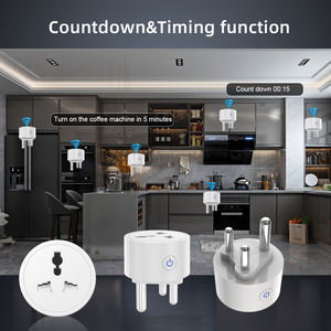 Adaptateur de voyage intelligent Portable SIXWGH EU universel pour prise de convertisseur Bluetooth 16A prise en plastique ABS accès réseau WiFi - Product Image 6