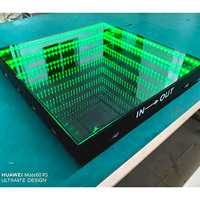Pista de Baile LED Interactiva 3D Infinity para Exteriores, Azulejos de Pantalla de Píxeles LED Magnéticos 3D en Venta