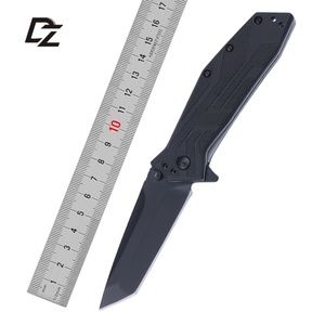 มีดพับคุณภาพสูง KS1990 ปรับแต่งได้ ใบมีดสแตนเลส 8Cr13MoV พร้อมปลอกมีด DIY รองรับ OEM สำหรับ EDC - Product Image 1