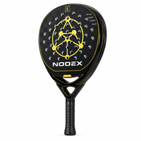 Raquette de padel de qualité supérieure, OEM personnalisée, en fibre de carbone 3k 12k 18k, fabrication professionnelle, impression