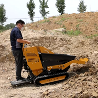 Honda Mini Raupen kipper mit 500kg Tragfähigkeit Garden Crawler Loader 1 Jahr Garantie-Motor pumpe zum Verkauf