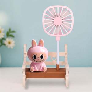 Venta Caliente, Venta al por Mayor Directa de Fábrica, Silla Personalizada con Diseño de My Melody, Ventilador de 3 Velocidades, Batería de Litio de 500 mAh - Product Image 4