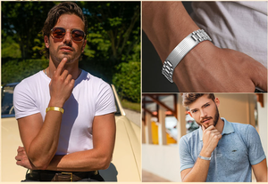 Da uomo in acciaio inox inciso bandiera americana con bibbia verso gioielli cristiani orologio da regalo braccialetto per festa papà <span class=keywords><strong>figlio</strong></span> marito - Product Image 6