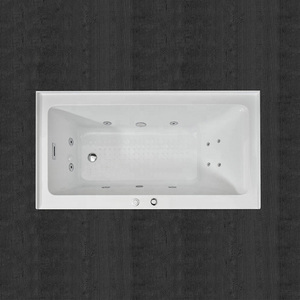 Baignoire <span class=keywords><strong>Spa</strong></span> Hydromassante Autoportante en Acrylique de Haute Qualité Gurgle, Baignoire à Encastrer pour Salle de Bain - Product Image 6