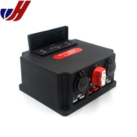 Boîte de Distribution d'alimentation 12 volts cc avec Mini isolateur de batterie interrupteur marche/arrêt
