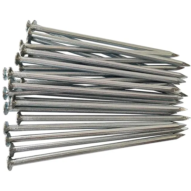 Clavo común de alambre de acero de grado industrial para fábrica de construcción OEM Clavo de hierro común de construcción personalizable