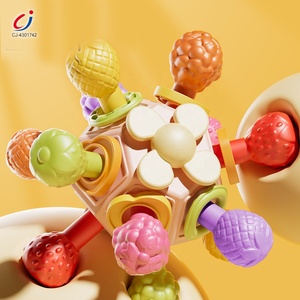 Jouets sensoriels Montessori pour bébés Chengji, hochet, balle à saisir, hochet pour bébé, jouets sensoriels pour la dentition - Product Image 2