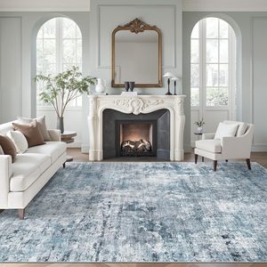 <span class=keywords><strong>Tappeto</strong></span> Personalizzato Lavabile Antiscivolo Resistente alle Macchie Adatto agli Animali Domestici 5x7 6x9 8x10ft Morbido Grande Vintage Beige Boho per Soggiorno - Product Image 3
